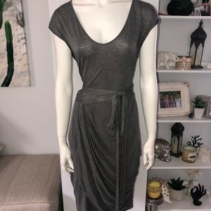 MNG by mango draped dress